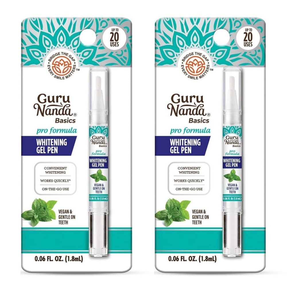 4/$15 🌻 NWT Bundle Of 2 Guru Nanda Teeth Whitening Gel Pens